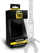 Nxtrnd Two Football Mouth Guard, Football Mouthpiece with Strap, Fits Adult & Youth (Transparent)