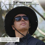 KastKing Sol Armis UPF 50 Boonie Hat - Sun Protection, Fishing, Beach & Hiking, Paddling, Rowing, Kayaking