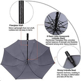 G4Free 47/54/62/68 Inch Automatic Open Golf Umbrella Oversize Extra Large Double Canopy Vented Windproof Waterproof Stick Umbrellas