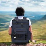 48Cans Large Cooler Backpack, Leakproof Insulated Backpack Cooler for Men & Women, Waterproof, 30L, Dark Blue