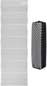 REDCAMP Foldable Foam Camping Pads for Sleeping, Waterproof Closed Cell Foam Camping Sleeping Pad - Ultra-Lightweight for Hiking & Backpacking, R-2.1 Insulated, Royal Blue/Grey/Green/Brown/Khaki