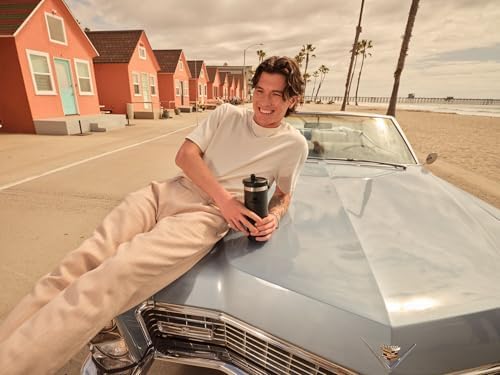 Stanley IceFlow Fast Flow Water Bottle | Angled Spout Lid | Lightweight & Leakproof for Travel & Sports | Insulated Stainless Steel | BPA-Free