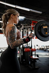 Gymreapers Weightlifting Wrist Wraps (IPF Approved) 18" Professional Quality Wrist Support with Heavy Duty Thumb Loop - Best Wrap for Powerlifting Competition, Strength Training, Bodybuilding