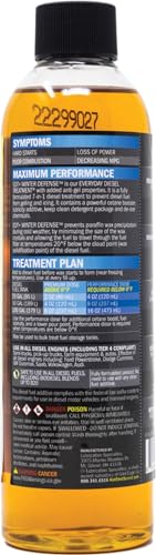 Hot Shot's Secret EDT+ Winter Defense 8oz, 7-in-1 Anti-Gel Diesel Fuel Additive – Prevents Gelling, Protects Fuel System, Diesel Additive Improves Cold Starts, Boosts Cetane