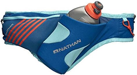 Nathan Peak Hydration Waist Pack with Storage Area & Run Flask 18oz – Running, Hiking, Camping, Cycling