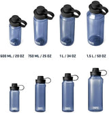 YETI Yonder Water Bottle with Yonder Tether Cap, Lightweight, Leakproof and BPA-Free