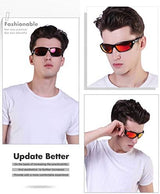 FAGUMA Sports Polarized Sunglasses For Men Cycling Driving Fishing UV400 Protection