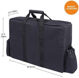 REDCAMP Camp Stove Burner Carry Bag, Stove Carry Case Portable for Camping Stove Gas Grill Accessories, 24"L x 5.1"W x 17.7"H