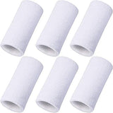 WILLBOND 6 Inch Wristbands Paris Sports Competitions Supplies Sport Long Wrist Bands Sweatband Elastic Athletic for Gym Tennis Outdoor Activity