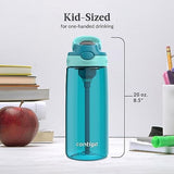 Contigo Aubrey Leak-Proof Spill-Proof Water Bottle, 20oz, Juniper Jade