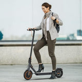 VOLPAM Electric Scooter, 350W/500W, 8.5"/10" Tires, 12/21/28 Miles Range, 16/19/22Mph, Folding E-Scooter with Dual Braking