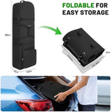 Golf Travel Bags for Airlines with Adjustable Support Rod and Detachable Shoulder Straps, Soft Foldable Golf Club Travel Covers, 900D Heavy Duty Oxford -Universal Size