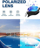 ZIONOR G1 Polarized Swimming Goggles for Unisex Adult Women Anti Fog 100% Anti UV Diving Goggles