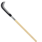 Zenport K318 77.5cm (30.5-inch) Long Curved Sickle, 9 Inch Carbon Steel Blade, Beige