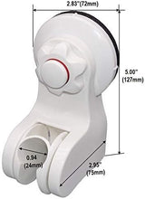 Pump&fix 45 Degrees Adjustable Handheld Shower Head Holder Suction Cup Wall Mount Bracket