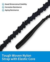 OCEANBROAD Kayak Paddle Leash Stretchable Strap Lanyard Rope for SUP Kayaking Boating Canoeing Fishing Pole Rod 5-7 Feet