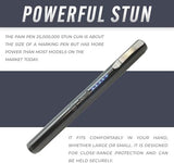 Streetwise Pain Pen 25,000,000 Stun Gun for Self Defense - Tactical Stun Pen for Women and Men, USB Rechargeable, Battery Indicator, Durable Clip, Compact and Concealable for Protection
