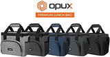 OPUX Soft Cooler Bag, Insulated Collapsible Lunch Cooler Bag for Men Work Camping Beach Travel, Portable Soft Sided Leakproof Waterproof Large Lunch Bag Box with Shoulder Strap 18 Cans, Black
