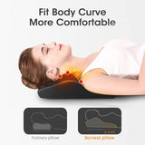 Neck Massager with Heat, 3D Kneading Massage Pillow for Pain Relief, Massagers for Neck and Back, Shoulder, Leg, Gifts for Men Women Mom Dad, Stress Relax at Home Office and Car