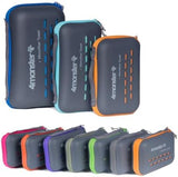 4Monster Camping Towels Super Absorbent, Fast Drying Microfiber Travel Towel, Quick Dry Ultra Soft Compact Gym Towel for Swimming Beach Hiking Yoga Travel Sports Backpack (59.00" x 30.00", Army Green)