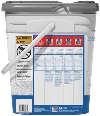 Mountain House Essential Bucket | Freeze Dried Backpacking & Camping Food | 22 Servings | Gluten-Free