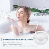 Bath Filter for Tub - 8 Stages Bath Filter- Removes Hundreds of Contaminants, BPA Free, Purify Your Bathwater for Healthier Skin and Hair