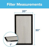 Filtrete 20x30x1 Air Filter, MPR 2800, MERV 14, Healthy Living Ultrafine Particle Reduction 3-Month Pleated 1-Inch Air Filters, 2 Filters