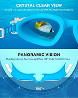 OMID Kids Swim Goggles, P2mini Polarized Swimming Goggles Comfortable for Age 6-14