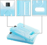 TOURIT Ice Pack for Lunch Box-8.75” x 5.5”-Reusable Long Lasting for Lunch and Cooler Bag-Camping, Beach, Picnics, Fishing and More