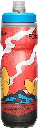 CamelBak Podium Chill 21oz Insulated Bike Water Bottle, Croissant Climb