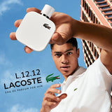 LACOSTE L.12.12 Blanc Eau De Parfum for Men - Father's Day Gift