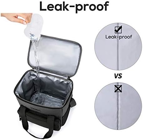 TOURIT Cooler Bag 24/35/46-Can Insulated Soft Cooler Portable Cooler Bag 14.6/24/32L Large Lunch Cooler for Picnic, Beach, Work, Trip