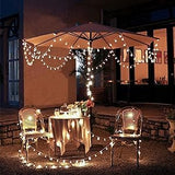 Battery Operated LED Globe String Lights, 2-Pack Total 52FT 120LEDs - Each 26FT 60LEDs 8 Mode Waterproof Christmas Fairy String Lights with Remote for Home Bedroom Garden Wedding Party Decoration