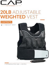 CAP Barbell Adjustable Weighted Vest | Various Sizes