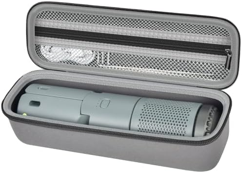 Boobowl Case Compatible with BYSOU/for AsFrost/for SupeDesk/ for Outask Camping Light Telescopic and Collapsible Night Mobile Lighting Battery, Outdoor Camping Lantern Bag (Box Only) (Grey)