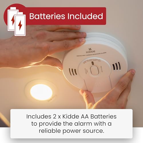 Kidde 10SCO Combination Smoke and Carbon Monoxide Alarm with Voice Notification