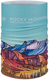 BUFF CoolNet UV Neck Gaiter, UPF 50 Sun Protection, Breathable, Versatile, Quick Dry Face Mask, National Park, Adult Size