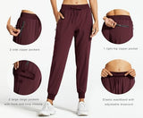 Libin Women's Cargo Joggers Lightweight Quick Dry Hiking Pants Athletic Lounge Casual Travel Petite/Regular/Tall