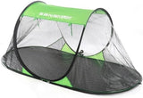 Instant Pop up Screen Tent for Camping, Noseeum Netting has Finer Mesh Than a Mosquito Net (Tarp Floor)