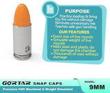 Snap Caps Training Dummy Rounds Practice Safe Loading Firing Close to Real Weight