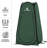 Pop Up Pod - Privacy Shower Tent, Dressing Room, or Portable Toilet Stall with Carry Bag for Camping, Beach, or Tailgate by Wakeman Outdoors