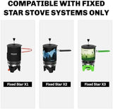 Firemaple Star French Press Coffee Filter, Suitable for X1, X2, X3 camping stove
