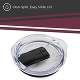 Campus Colors NCAA Stainless Steel Tumbler perfect for Gameday - 18 oz - Double Walled - Keeps Drinks Perfectly Insulated (South Carolina Gamecocks - Maroon)