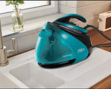 Morphy Richards 332101 Auto Clean Speed Pro Pressurised Steam Generator, Black and Teal
