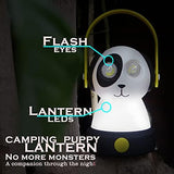 Outdoor Equipment LED Camping Lantern & Headlamp Set for Kids, FANT.LUX Battery Powered Night Light for Emergency, Hurricane, Lightweight Tent Lamp - Owl (Dog Set)