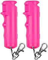 SABRE Pepper Gel with Fast Flip Top, Maximum Strength OC Spray, Snap Clip for Easy Carry and Fast Access, Finger Grip for More Accurate and Faster Aim, UV Marking Dye, 0.54 fl oz, Easy to Use Safety