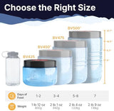 Canister for Backpacking. 4 Sizes: BV500, BV475, BV450, BV425. Bear-Resistant Food Container for Camping, Hiking, Fishing, Hunting, Bikepacking. BearVault is Bear Safe!