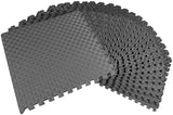 BalanceFrom Puzzle Exercise Mat with EVA Foam Interlocking Tiles for MMA, Exercise, Gymnastics and Home Gym Protective Flooring, Multiple Sizes and Colors