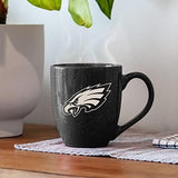 Rico Industries NFL Football 16 oz Team Color Laser Engraved Speckled Ceramic Coffee Mug