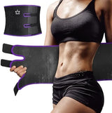 Waist Trimmer Belt Men Sweat Band Stomach Wrap, Waist Trainer for Women Workout